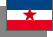 Drapeau de la Yougoslavie (Ex-)