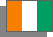 Drapeau de la Cte d'Ivoire